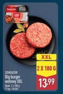 big burger wołowy XXL