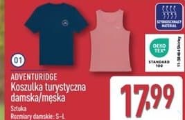 koszulka turystyczna damska/męska