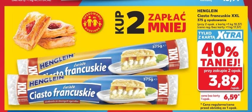 ciasto francuskie XXL