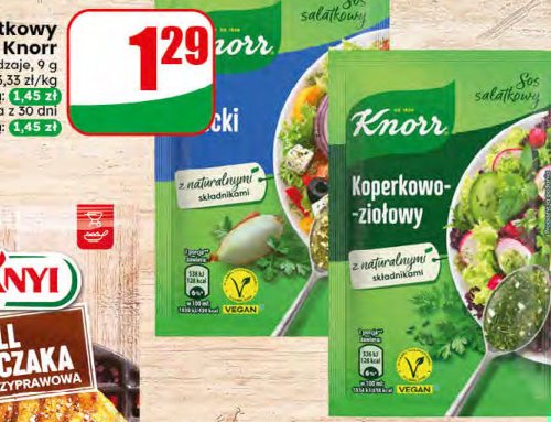 sos sałatkowy różne rodzaje