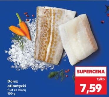 dorsz atlantycki filet ze skórą