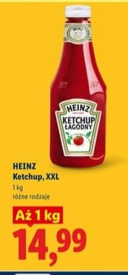 ketchup łagodny