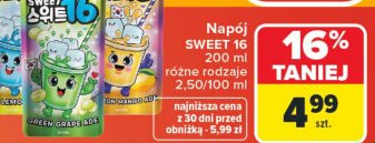 Sweet 16 napój Sweet 16 200ml