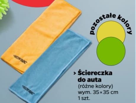 ściereczka do auta
