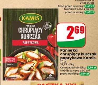 panierka chrupiący kurczak paprykowa