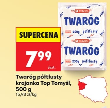 twaróg półtłusty krajanka