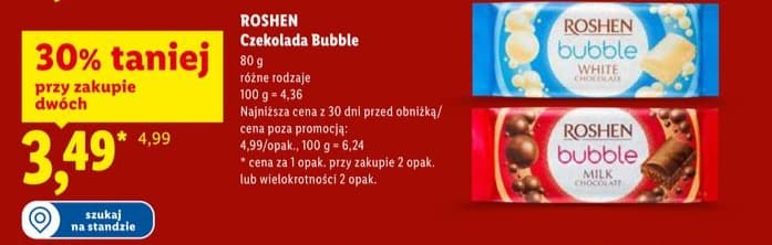 czekolada bąbelkowa