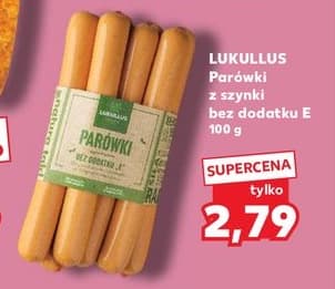 parówki z szynki bez dodatku E