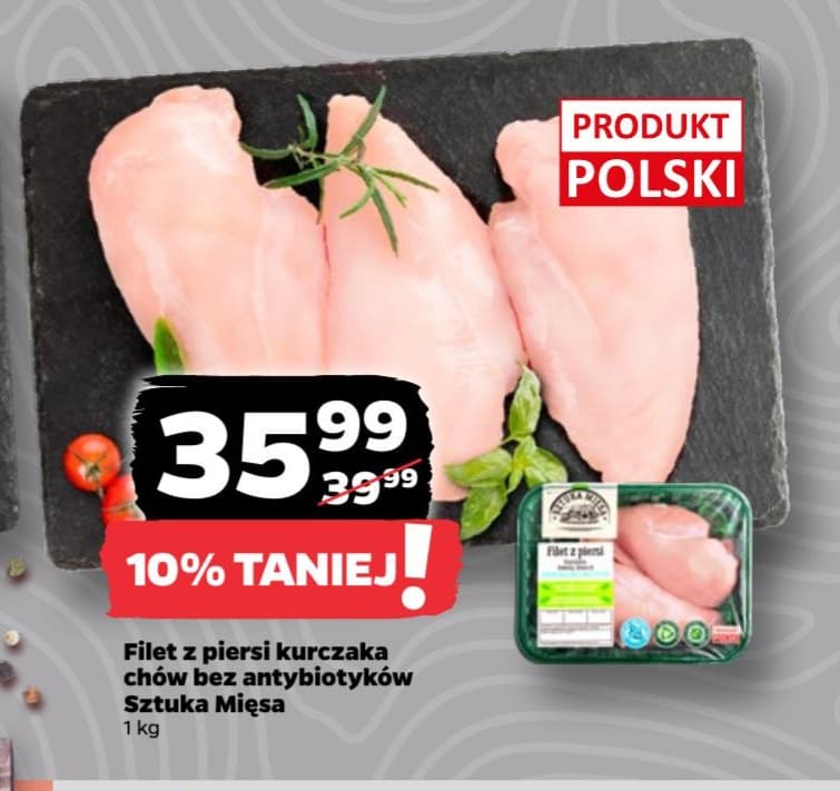 filet z piersi kurczaka chów bez antybiotyków