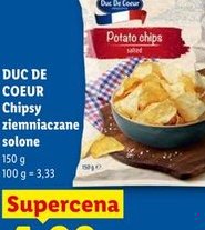chipsy ziemniaczane solone