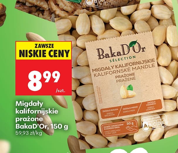 migdały kalifornijskie