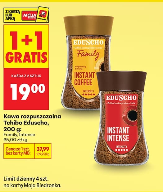 kawa rozpuszczalna family lub intense