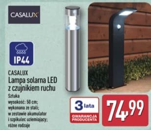 lampa solarna LED z czujnikiem ruchu
