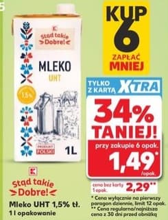mleko UHT 1,5%