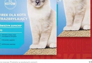 żwirek dla kota ultrabrylujący