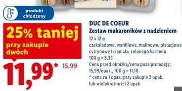 zestaw makaroników z nadzieniem