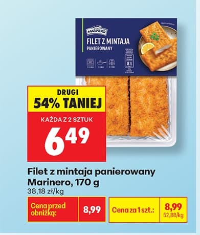 filet z mintaja panierowany