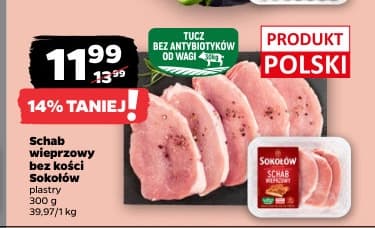 schab wieprzowy bez kości plastry