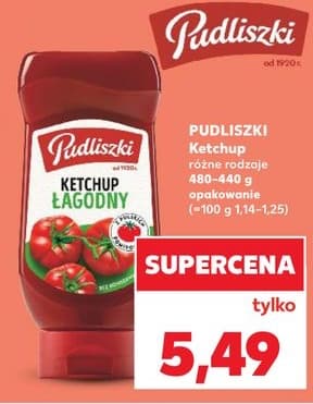ketchup różne rodzaje