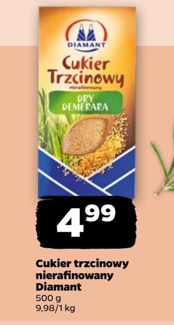 cukier trzcinowy nierafinowany