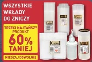 wszystkie wkłady do zniczy