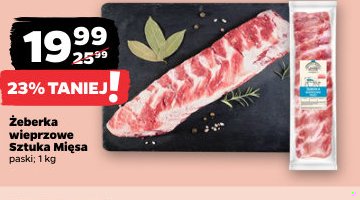 żeberka wieprzowe paski