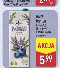 ice tea o smaku jagody z lawendą