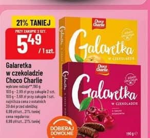 Choco Charlie galaretka w czekoladzie 190g