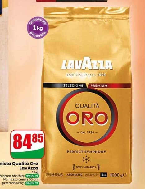 kawa ziarnista Qualità Oro
