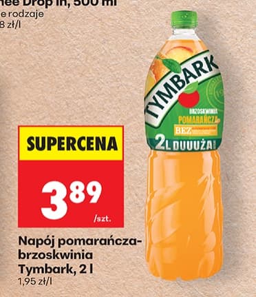 napój pomarańczowo-brzoskwiniowy