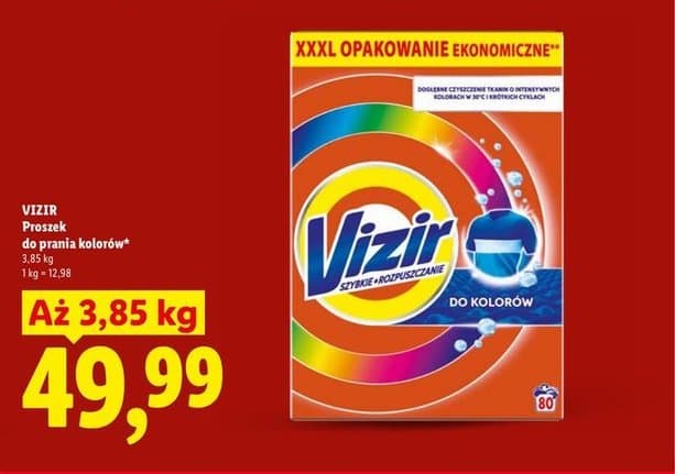 proszek do prania kolorów