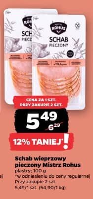 Mistrz Rohus schab wieprzowy pieczony 100g