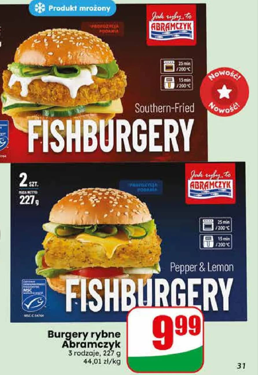 burgery rybne
