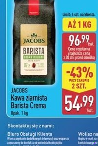 kawa ziarnista Barista Crema