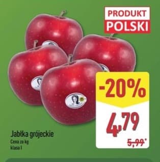 jabłka grójeckie