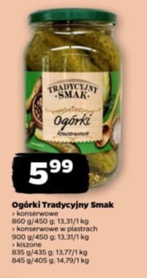 ogórki konserwowe