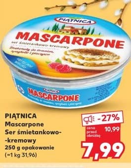 mascarpone ser śmietankowo-kremowy