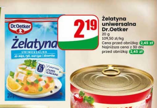żelatyna uniwersalna