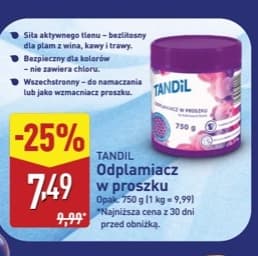 odplamiacz w proszku