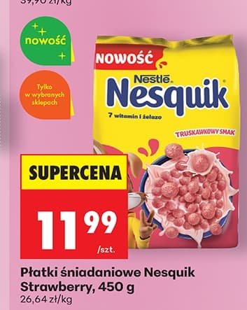 płatki śniadaniowe truskawkowe