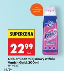 odplamiacz miejscowy w żelu
