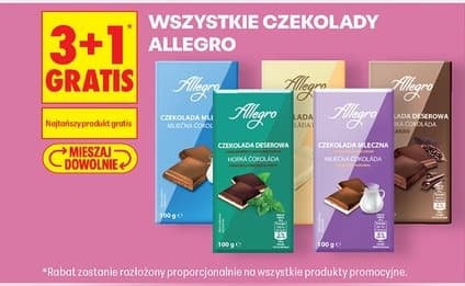 wszystkie czekolady