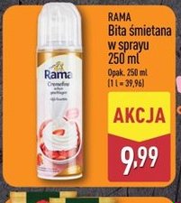 bita śmietana w sprayu