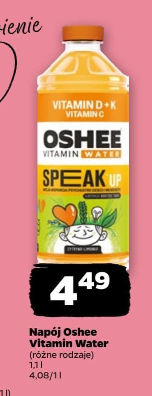 napój Oshee Vitamin Water