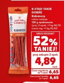 kabanosy różne rodzaje
