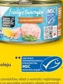 filet z tuńczyka w sosie własnym lub oleju