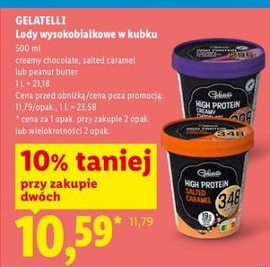 lody wysokobiałkowe w kubku