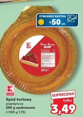 spód tortowy pojedynczy