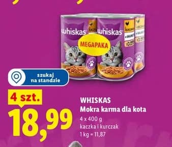 mokra karma dla kota kaczka i kurczak