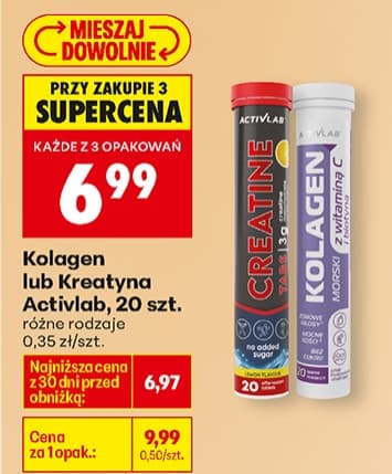 kolagen lub Kreatyna
